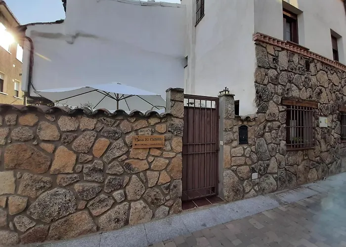 Сasa de vacaciones Casa Con Patio Y Chimenea En Piedralaves
